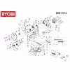 Ryobi EMS1121L Spare Parts List Type: 1000013635